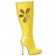 Yellow Go Go Knee High Boots Women