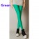 Green 80s Shiny Neon Costume Leggings Stretch Metallic Pants