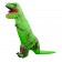 Green ADULT T-REX INFLATABLE Costume Jurassic World Park Blowup Dinosaur TRex T Rex