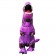 Purple T-REX INFLATABLE Costume front tt2001purple