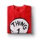 Kids Dr Seuss Cat In The Hat Thing One 1 Thing Two 2 Twins Top T-Shirt Costume
