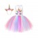 Rainbow Unicorn Tulle Tutu Dress no wing tt3159