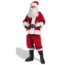 Santa Claus Christmas Costumes - Flannel Santa Claus Suit Clause Christmas Xmas Fancy Dress Adult Costume (