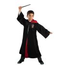 Kids Harry Potter Gryffindor robe with red satin hood lining and house crest