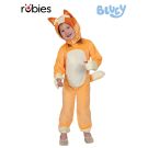 Kids Bingo Bluey costume full body jumpsuit with detachable hood and 3D ears