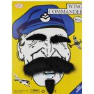 Black fake mustache disguise tt1106