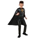 Boys Black Adam Deluxe Costume with Cape - DC Comics Superhero Jumpsuit - alternate view