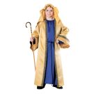 Kids Joseph Costume - Christmas Nativity Robe with Headpiece - alternate view 2