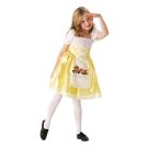 Girls Goldilocks Costume Child Book Week Day Fancy Dress Kids Three Bears Outfit - alternate view
