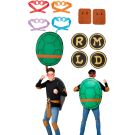 Adult Ninja Turtle Costume Kit – TMNT Shell, Masks & Logos Set  cl2000275