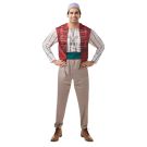 Adult Aladdin Costume - Disney Live Action Street Hero Outfit with Hat - alternate view 4