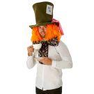 Alice in Wonderland Mad Hatter costume accessories including bow tie with lolly print