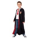 Kids Gryffindor Wizard Robe Costume with Tie - Hooded House Cloak - alternate view