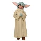 Star Wars Mandalorian Baby Yoda costume with green hand covers detail