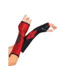 Harley Quinn Red & Black Gauntlets Adults – DC Comics Accessory