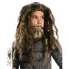 Kids Aquaman Wig and Beard Set - DC Superhero Accessory Kit - alternate view 2