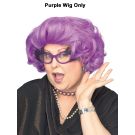 Adult Dame Purple Wig – Halloween Costume Accessory cl51359