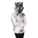 Kids Mr Wolf Costume - The Bad Guys Book Week Outfit with Mask - alternate view