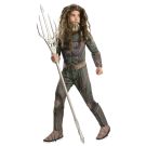Kids Aquaman Deluxe Muscle Costume - DC Justice League Superhero Jumpsuit - alternate view 2