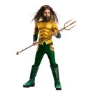 Kids Aquaman Costume - Muscle Chest Superhero Jumpsuit with Belt - alternate view
