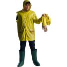 Adult Georgie IT Costume - Yellow Raincoat with Detachable Arm - alternate view