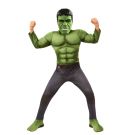 Kids Hulk Deluxe Muscle Costume with Mask - Marvel Avengers Jumpsuit - alternate view