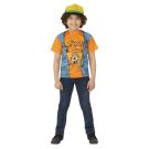 Kids Dustin Stranger Things Roast Beef T-Shirt Costume - alternate view