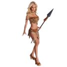 Womens Tarzan Costume - Jane Jungle Adventure Three-Piece Set - alternate view