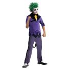 Kids Joker Costume - Purple Villain Suit with Tails and Bow Tie - alternate view 3