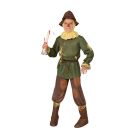 Kids Scarecrow Costume - Wizard of Oz Licensed Outfit with Hat & Diploma