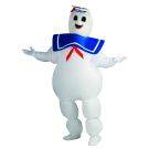 Inflatable Adult Stay Puft Marshmallow Man Fancy Dress Costume - alternate view