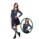 Licensed Harry Potter Slytherin house uniform top with serpent emblem
