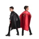 Kids Batman to Superman Reversible Cape - 2-in-1 Superhero Cape - alternate view