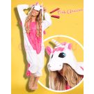 Onesies & Animal Costumes Australia - Pink Unicorn Onesie Animal Costume