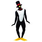 Adult Animal Penguin Second Skin Costume Fancy Dress Party Cosplay Outfit Bodysuit Suit - alternate view 2