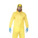 Adult Breaking Bad Hazmat Suit Walter Hazard Chemical Dress Up Men Costume Mask - alternate view 3