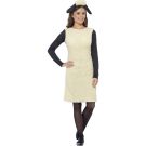 Adult Shaun the Sheep Costume Dress with Ears - Women's Fleece Outfit - alternate view 2