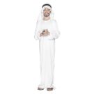 Boys Lawrence of Arabia costume with white gown and headpiece