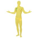 Adult Morph Costume Spandex Body Suit Zentai Green and Gold Australian Flag - alternate view 5