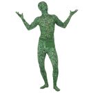 Adult Morph Spandex Body Suit Zentai Lycra Second Skin Costume Grass Pattern - alternate view 4