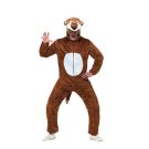 Adult Lion Onesie Pyjamas - Plush Full-Body Costume with Hood and Tail - alternate view