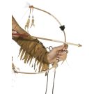 Adult Unisex Feathered Indian Bow and Arrow Set Fancy Dress Smiffys Wild West Costume Accessories cs31943