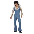 60s, 70s Costumes Australia - 1970s 70s Licensed Groovy Dancer Mens Fancy Dress 70s Party Retro Go Go Costume Disco
