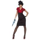 Ladies Gangster Costume cs33722