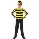 Where's Wally Boy's Costume Odlaw CHILD Fancy Dress - alternate view