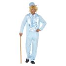 Blue 90s Stupid Tuxedo Costum cs43203