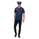 US Cop Costume Fancy Dress - alternate view 3