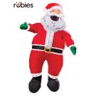 Adult inflatable Santa Claus costume full body suit with battery fan