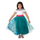 girls mirabel encanto costume dress - disney princess premium dress-up - alternate view