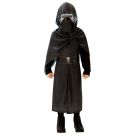 Kids Kylo Ren Star Wars costume with hooded robe and chrome mask